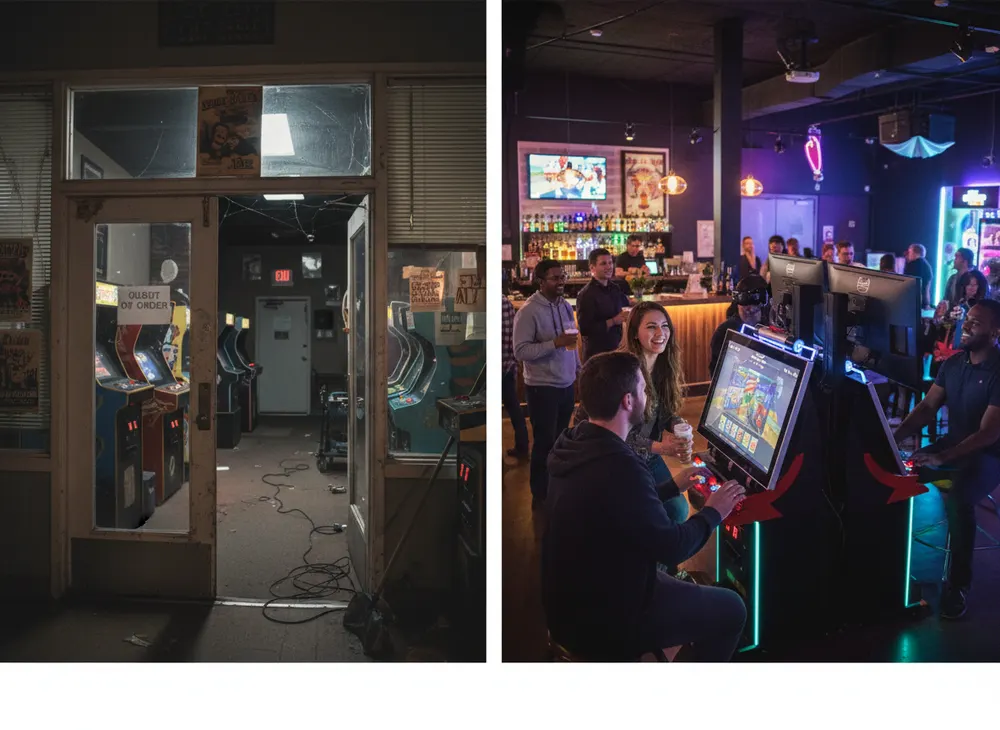 Is the arcade industry growing?