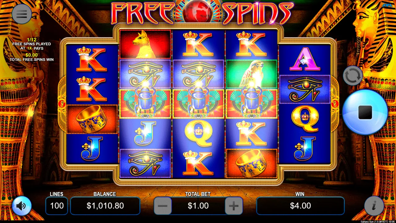 Sahara Sun Screenshot