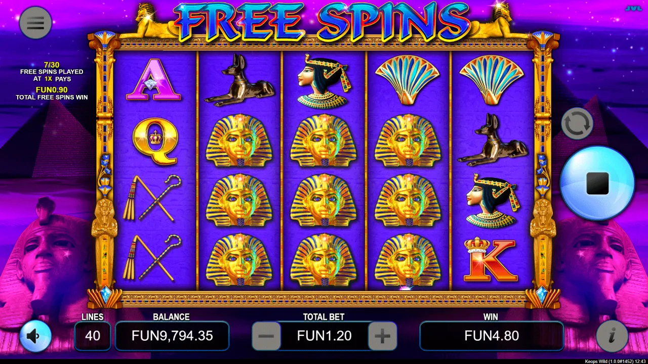 Keops Wild Screenshot