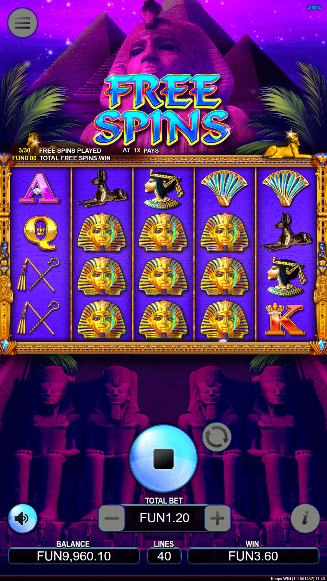 Keops Wild Screenshot