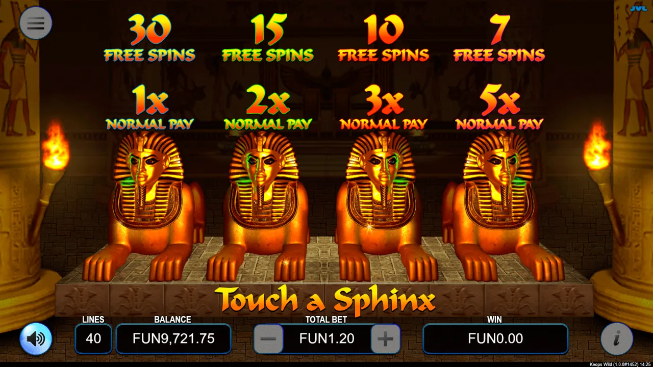 Keops Wild Screenshot