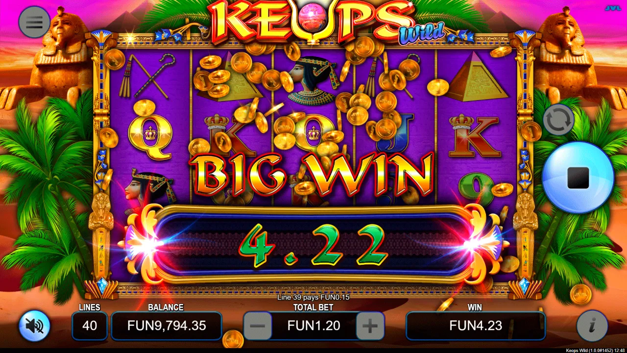 Keops Wild Screenshot