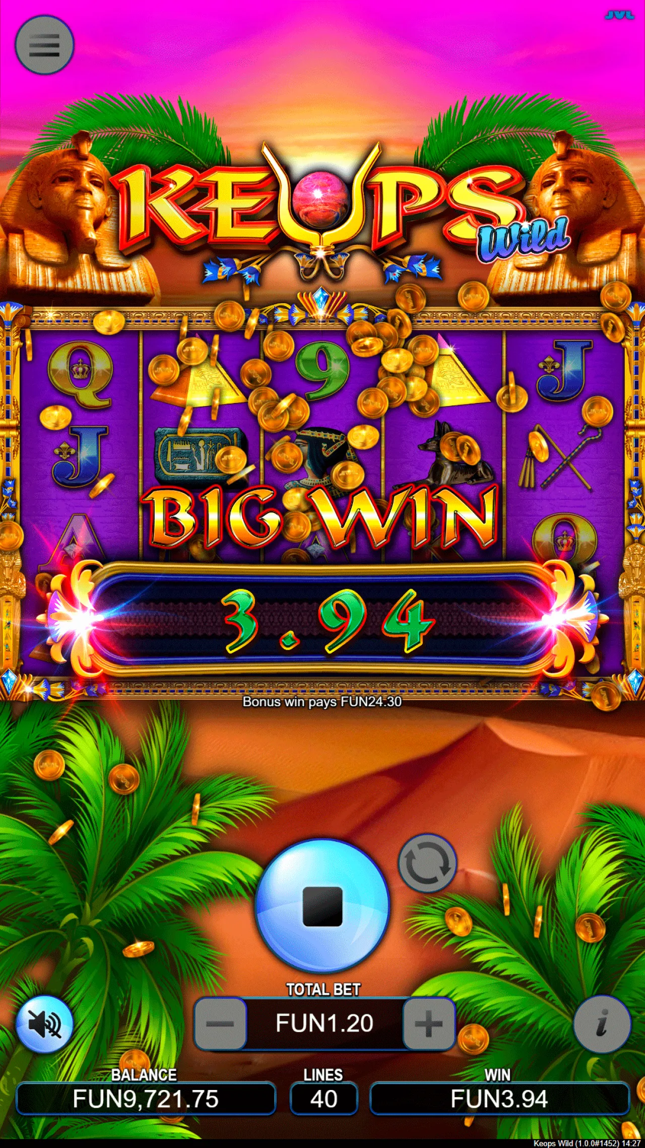 Keops Wild Screenshot