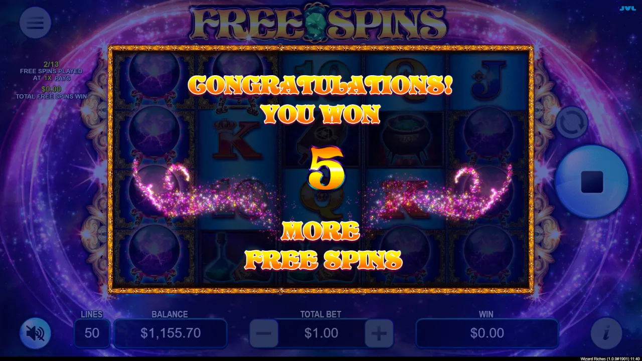 Wizard Riches Screenshot