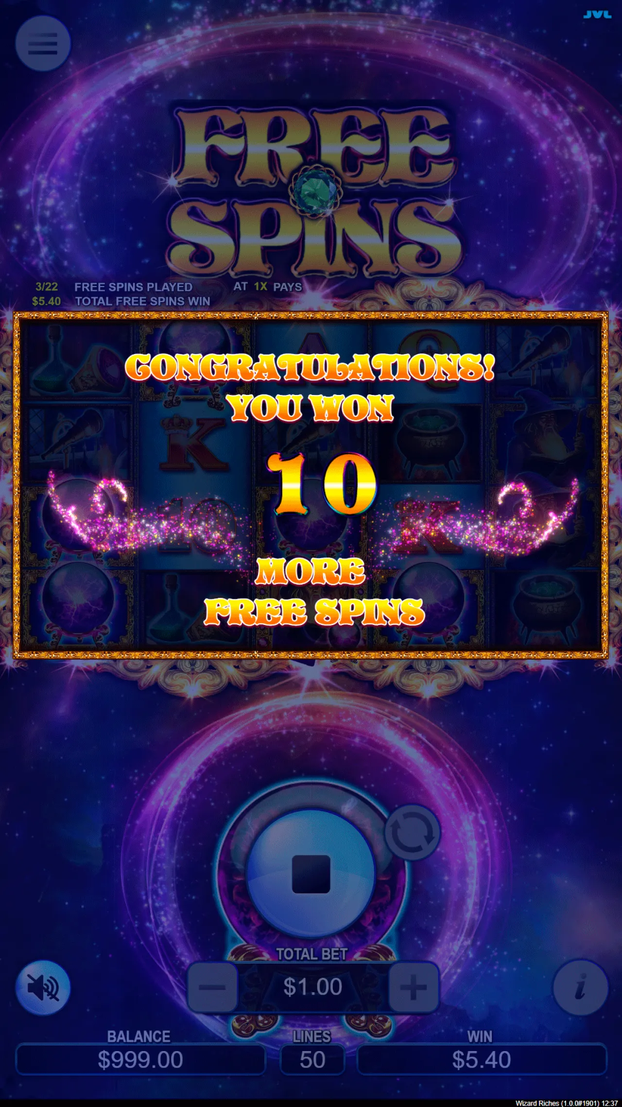 Wizard Riches Screenshot