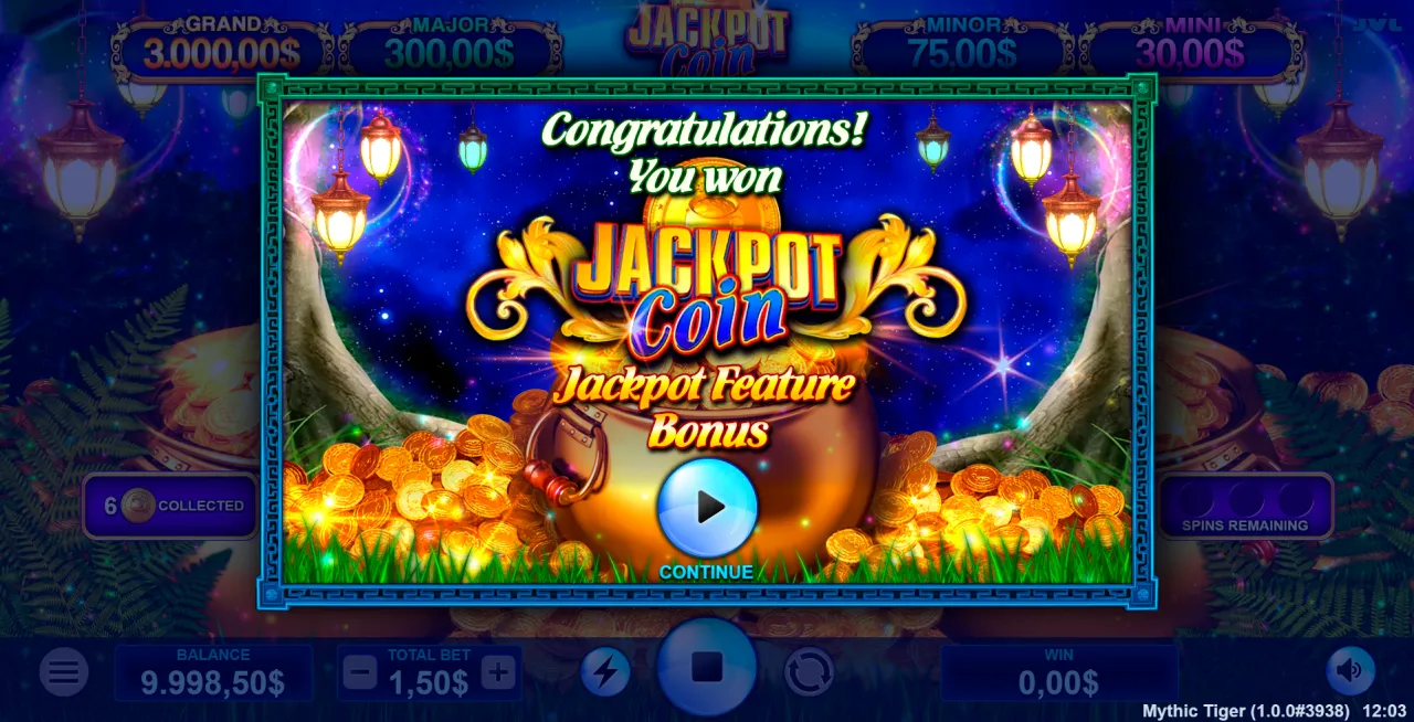 Mythic Tiger Screenshot