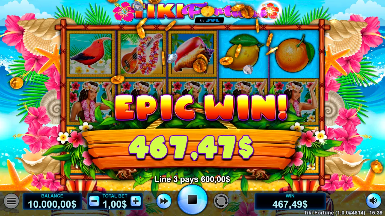 Tiki Fortune Screenshot