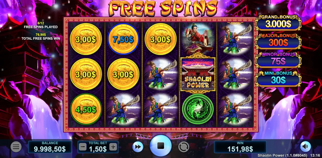 Shaolin Power Screenshot