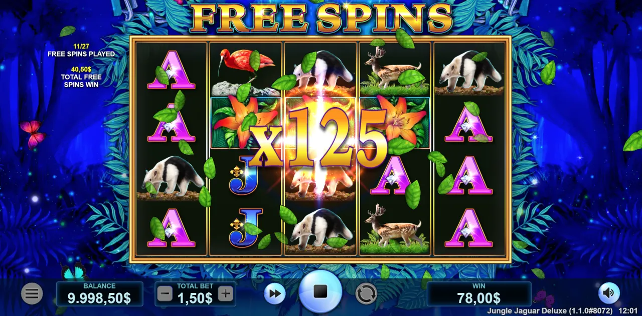 Jungle Jaguar Deluxe Screenshot