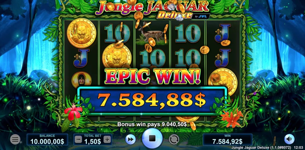 Jungle Jaguar Deluxe Screenshot