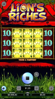 Lion's Riches Screenshot