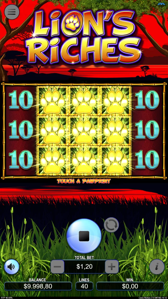 Lion's Riches Screenshot