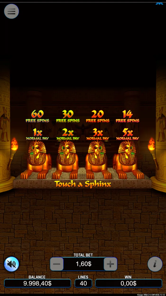 Keops Wild Screenshot