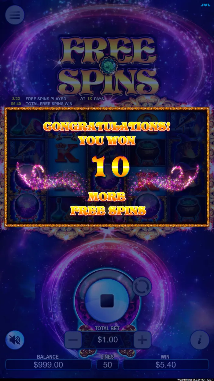 Wizard Riches Screenshot