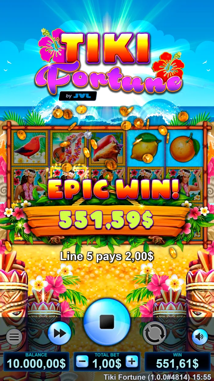Tiki Fortune Screenshot