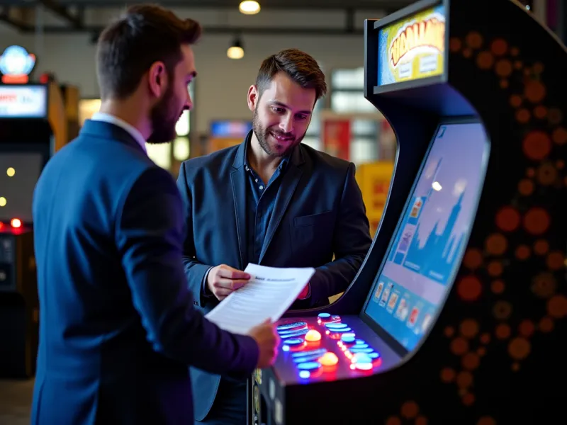 How does an arcade get the games for its machines?